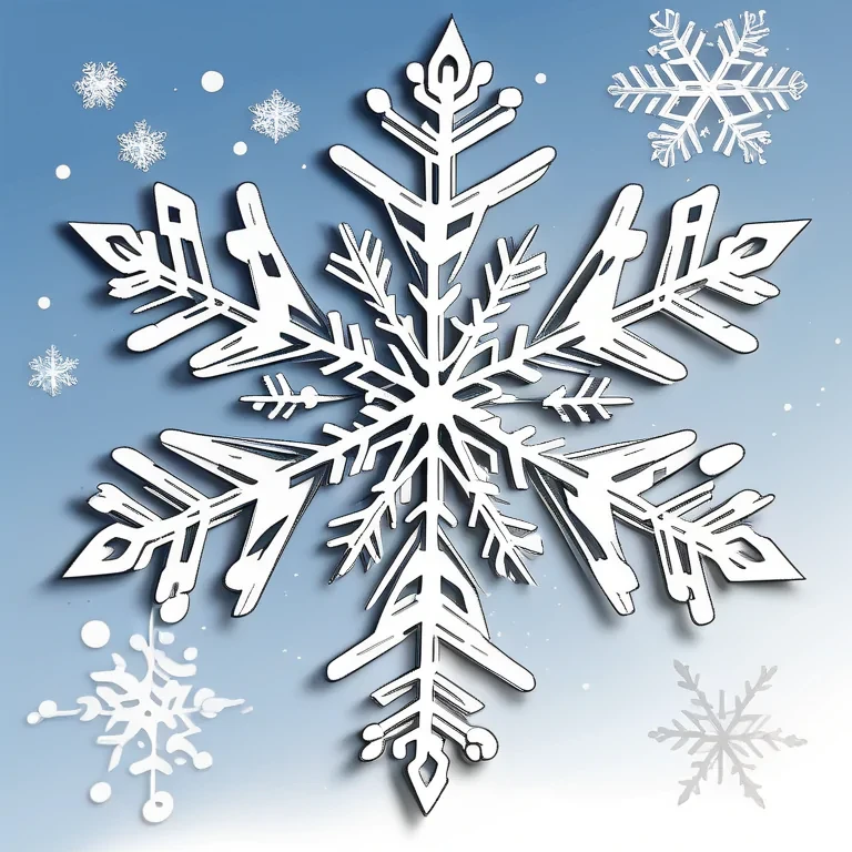 free snowflake clip art