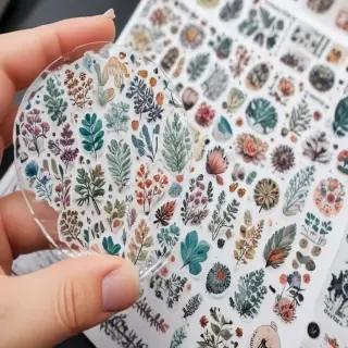 transparent cute stickers