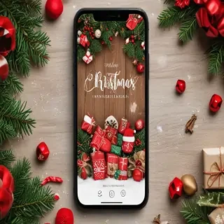 merry christmas instagram story