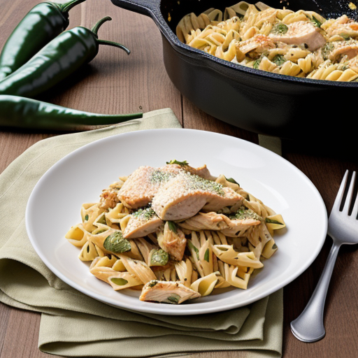 hatch chile pasta with chicken
