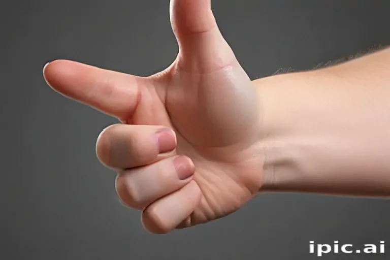 pointing finger png