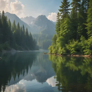 lake background