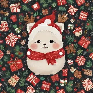 christmas cute wallpaper