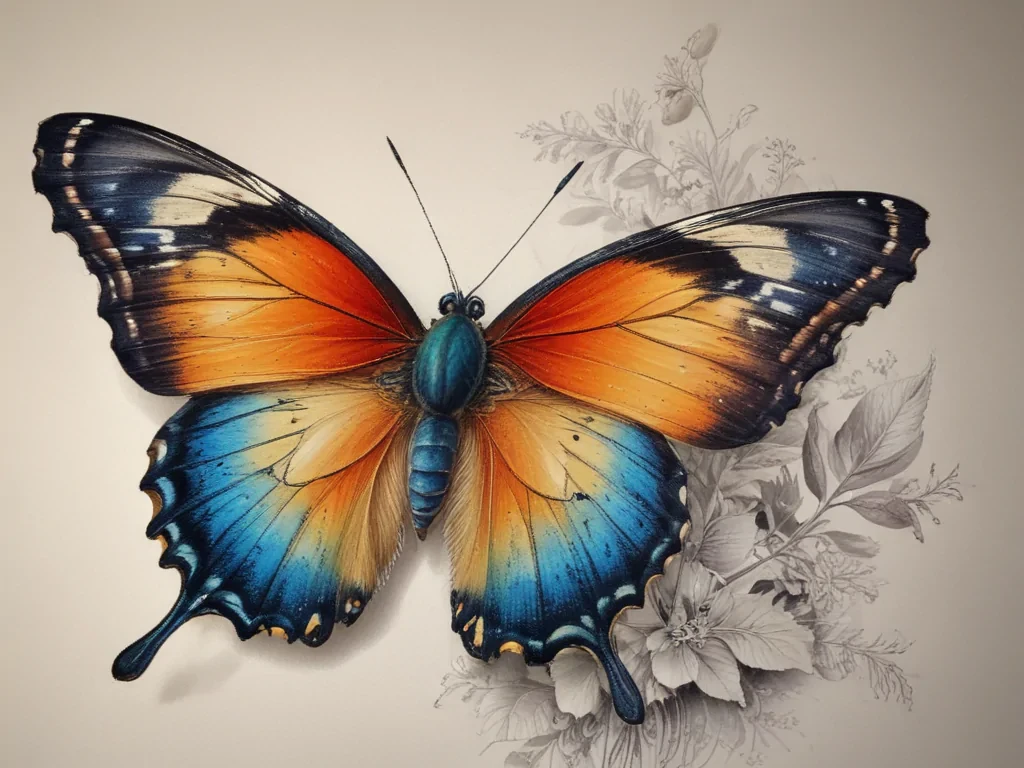 butterfly images drawing