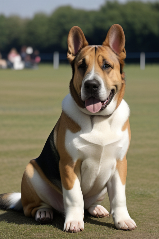 akita basset dog breed