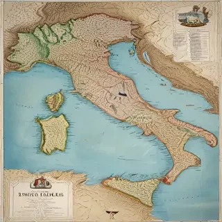 map of italy