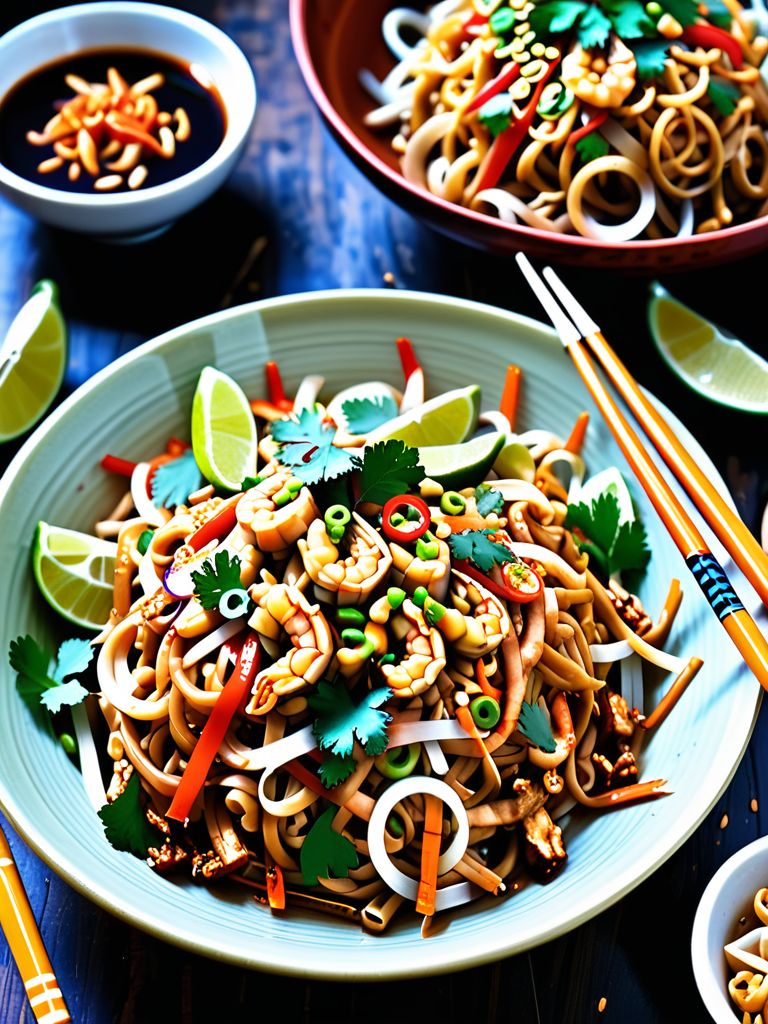pad thai with hoisin sauce