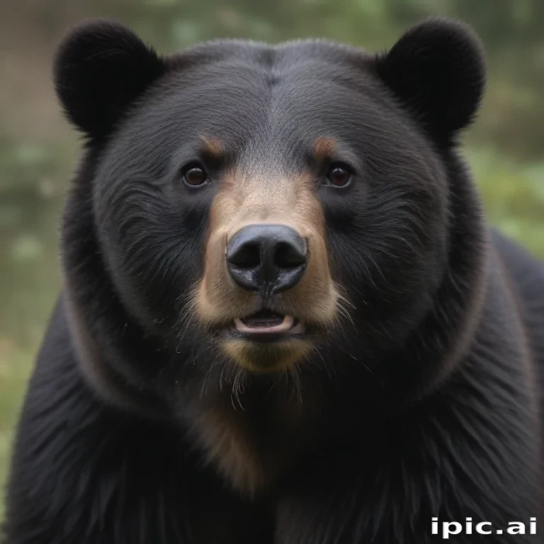 black bear png