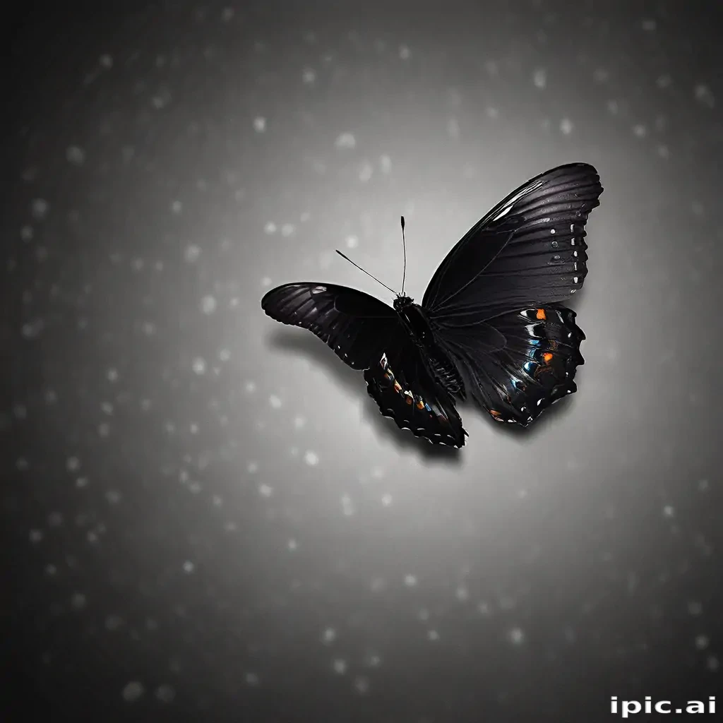 black butterfly wallpaper hd