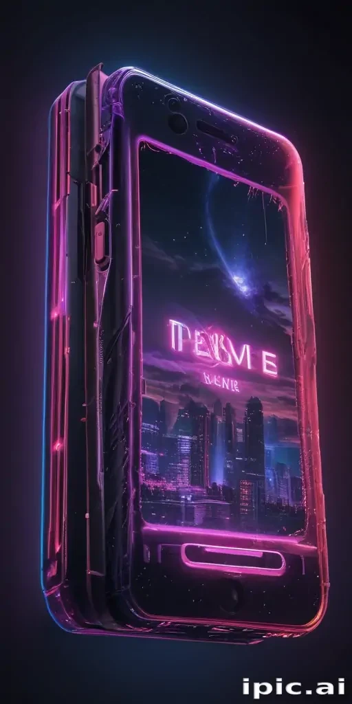 4k neon phone wallpaper