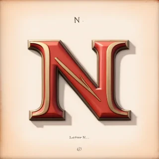 letter n