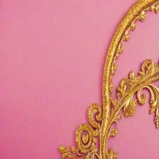 pink and gold background