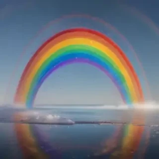 rainbow transparent background