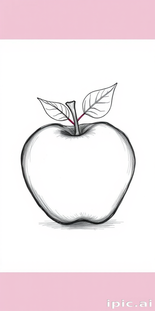 apple drawings