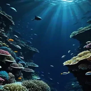 deep ocean wallpaper