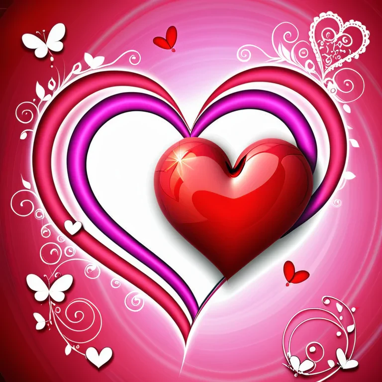 beautiful heart wallpaper