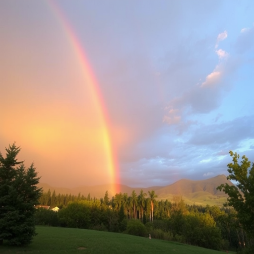 rainbow backround