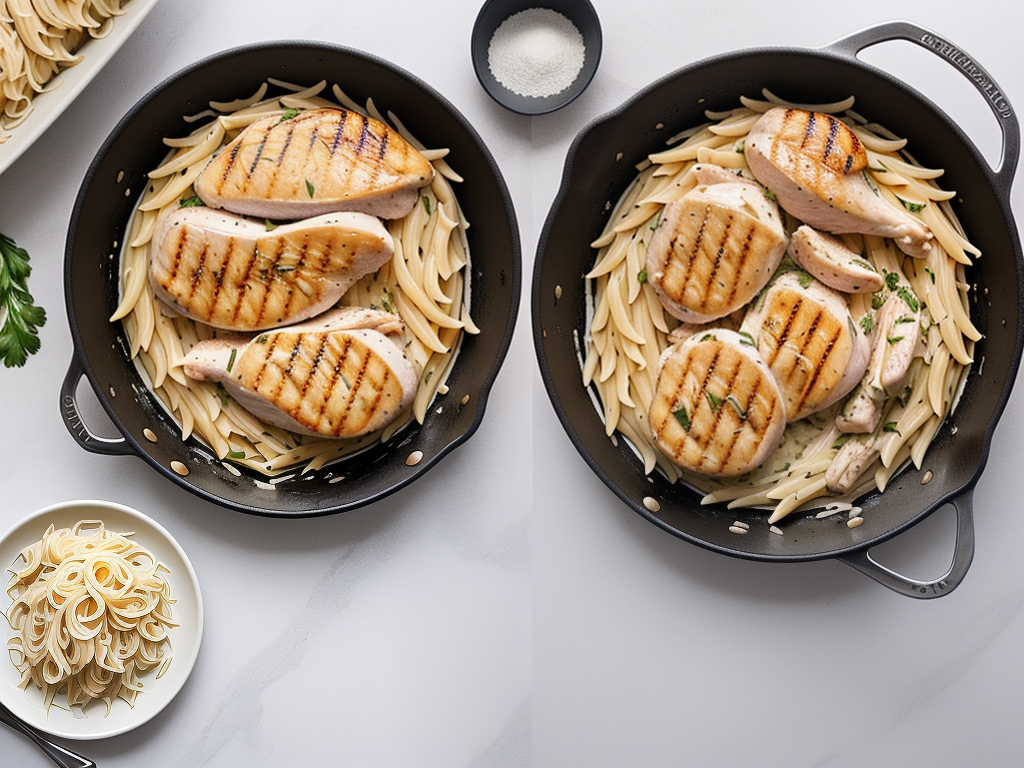 how to season grilled chicken for chicken alfredo