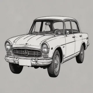 car doodle