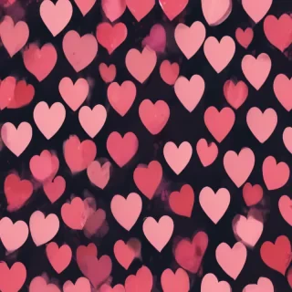 background hearts