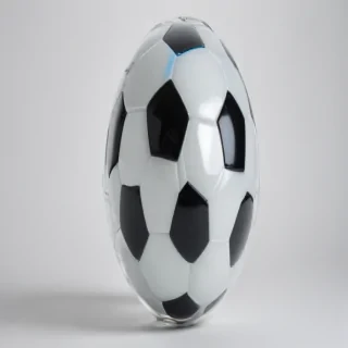 transparent soccer ball