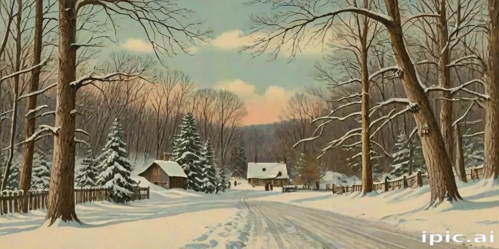 vintage winter images