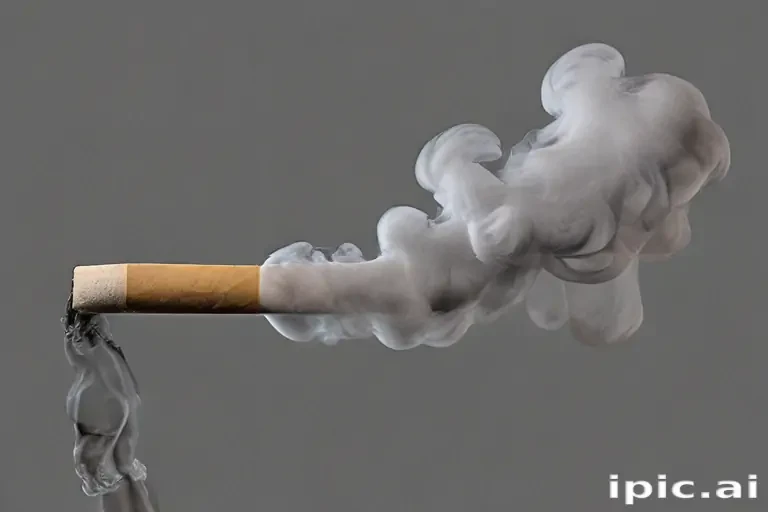 smoke no background