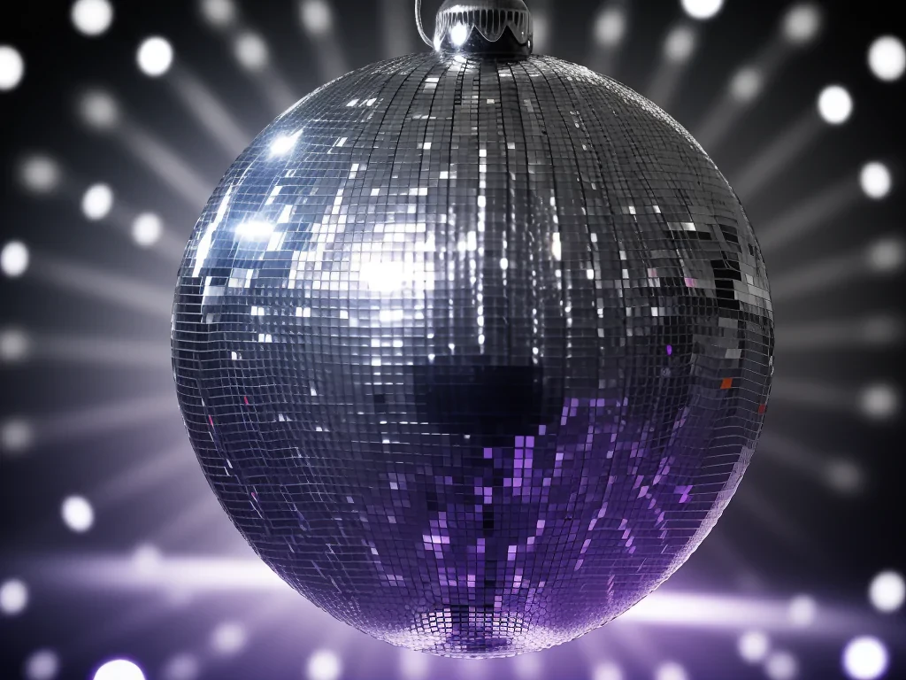 disco ball no background