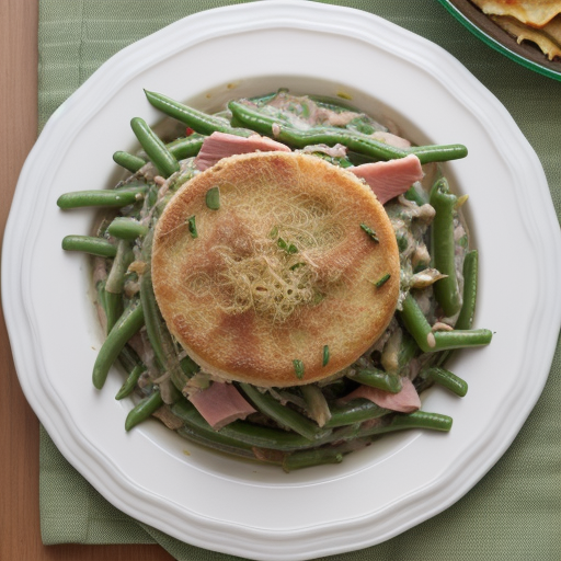ham and green bean casserole