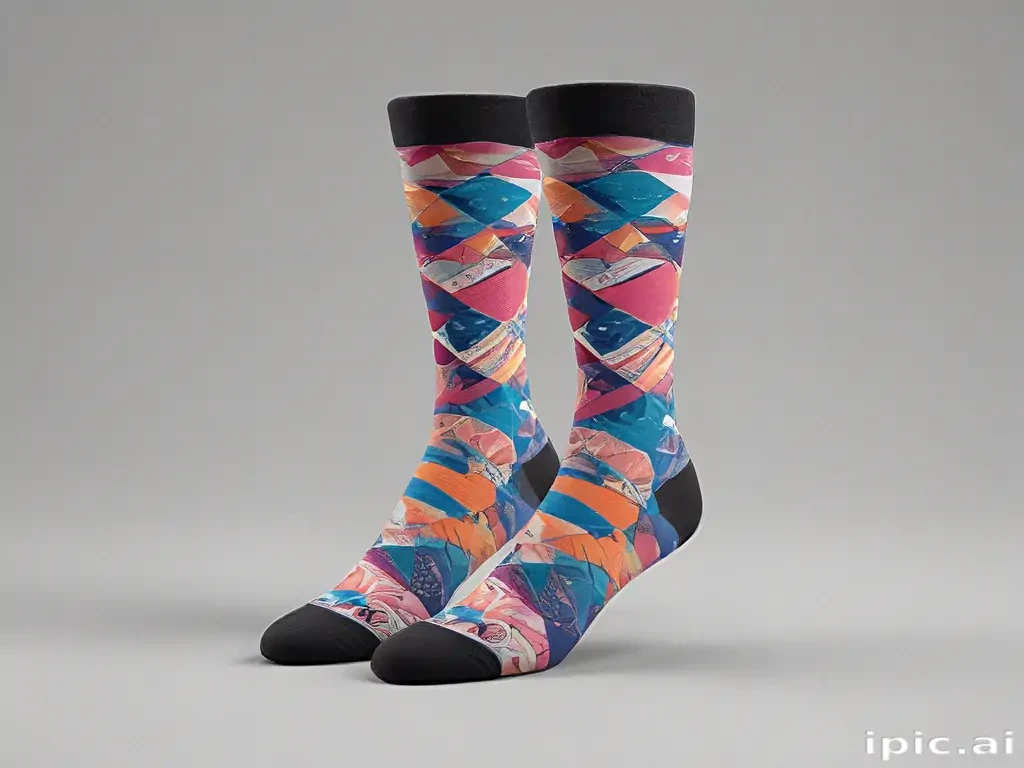 sock mockup