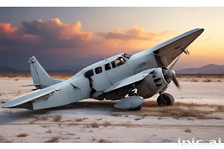 crashed plane png