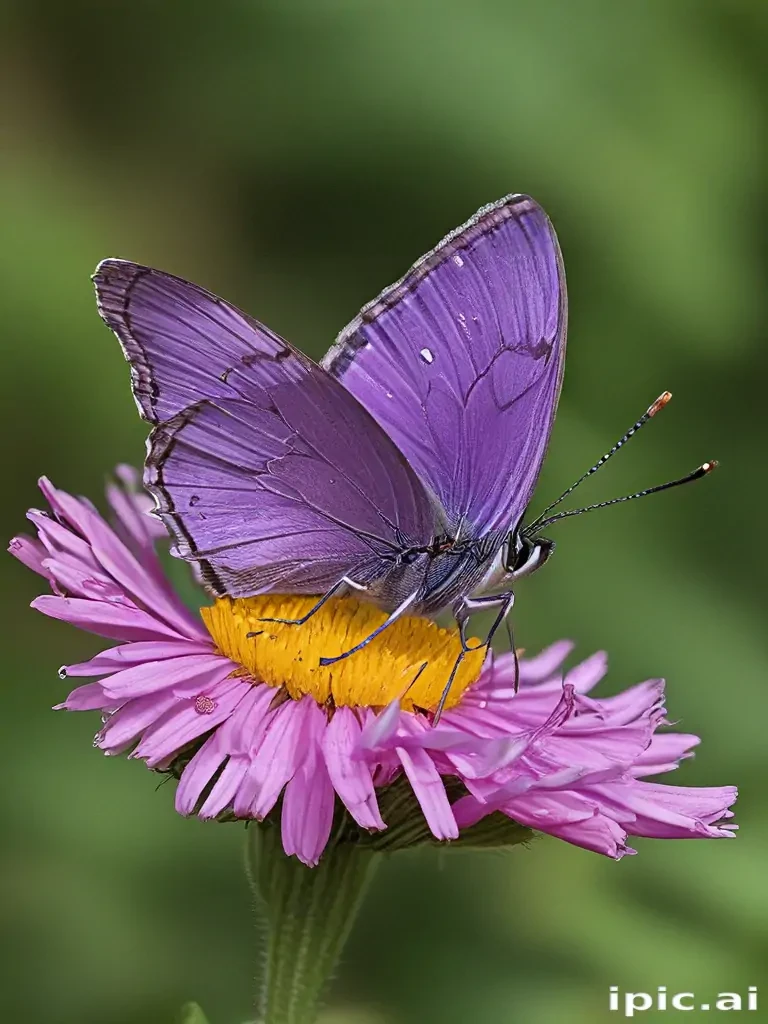 purple butterfly