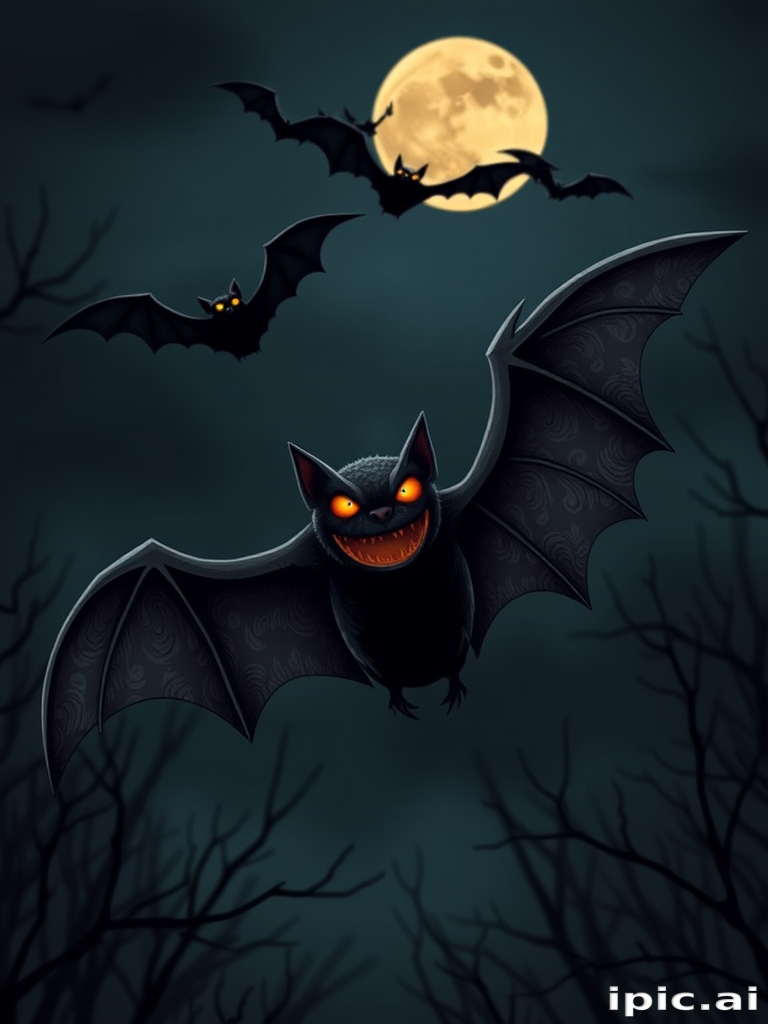 halloween bat pictures