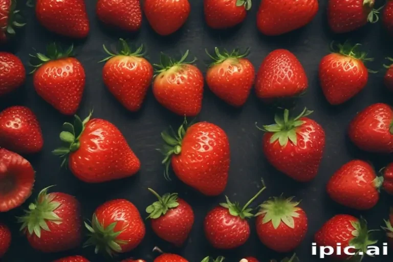 strawberry wallpaper iphone