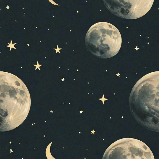 vintage moon