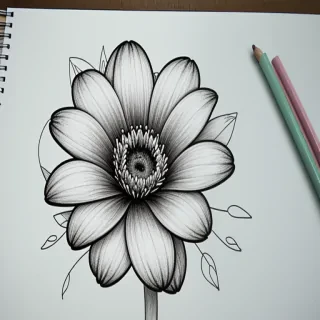 flower pictures to draw