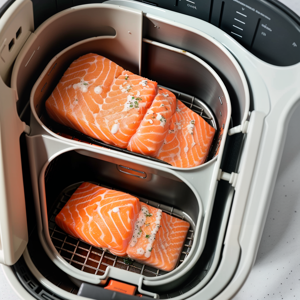can i cook frozen salmon in the air fryer