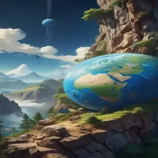 cartoon picture planet earth