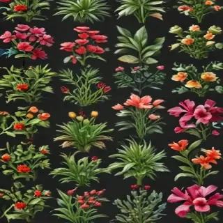transparent plants