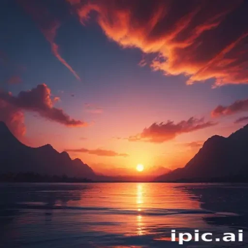aesthetic sunset wallpaper