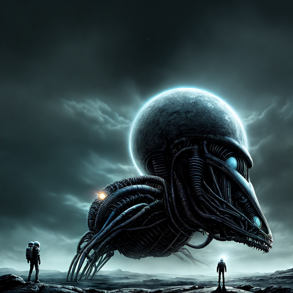 alien movie poster art