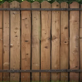 wood fence png