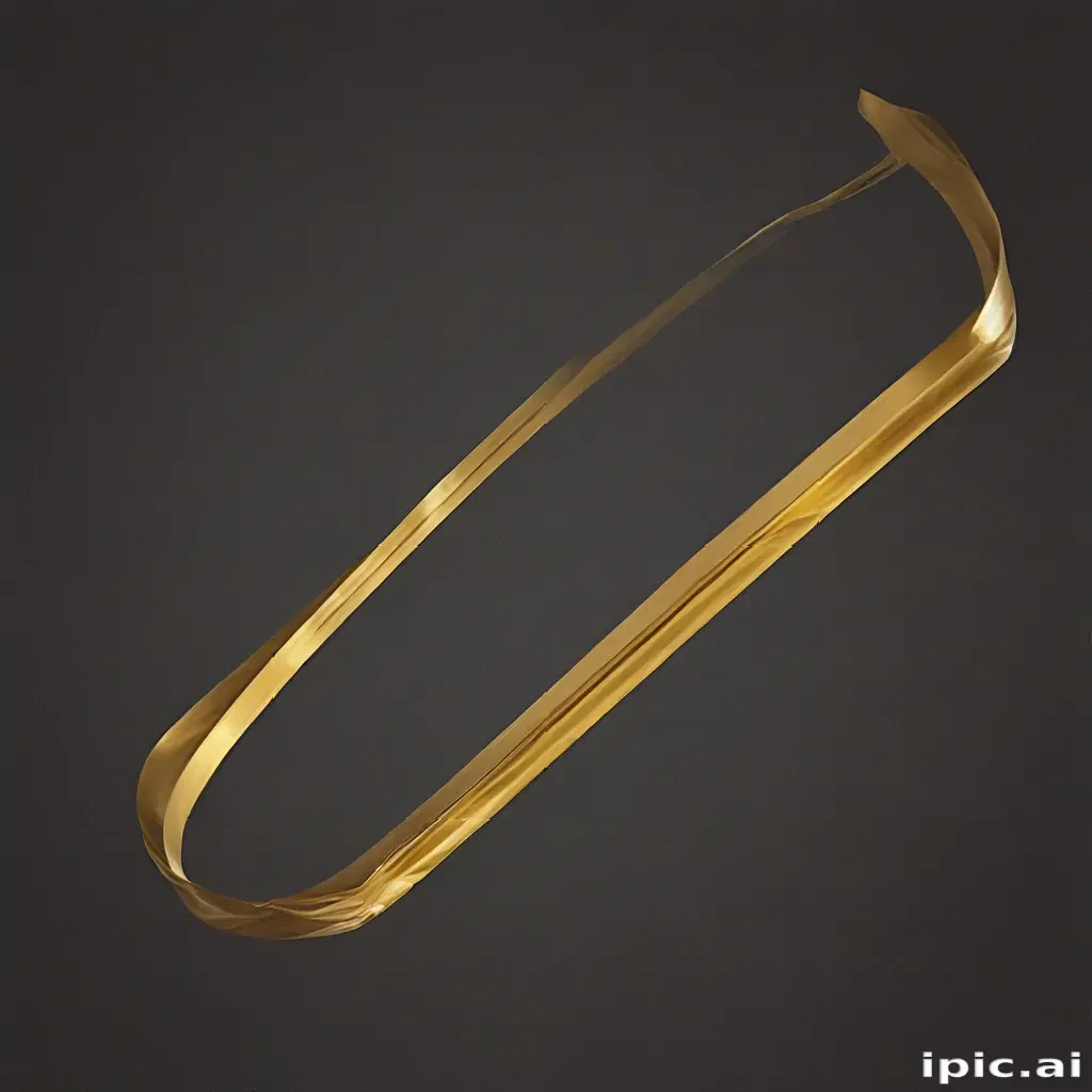 gold line png