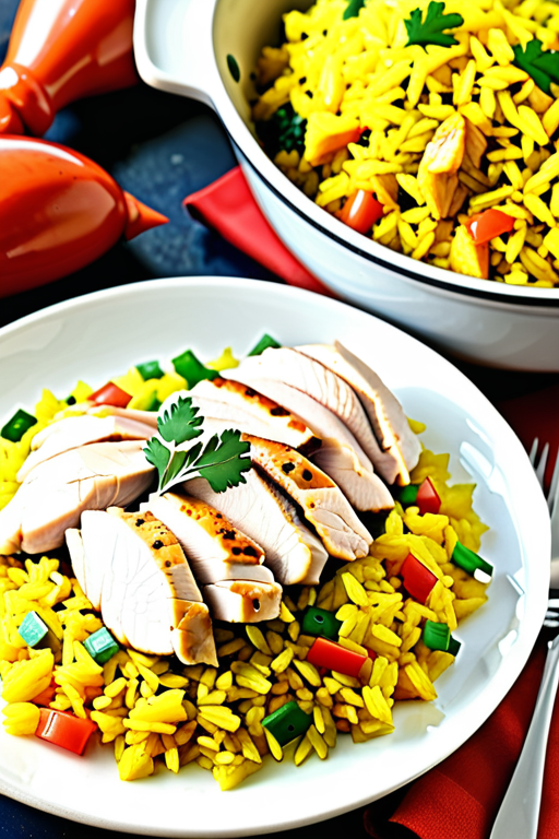 chicken and yellow rice recipe