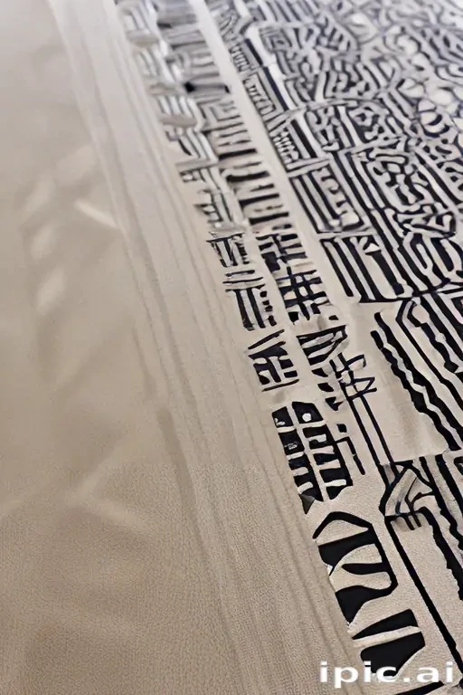 patterned line