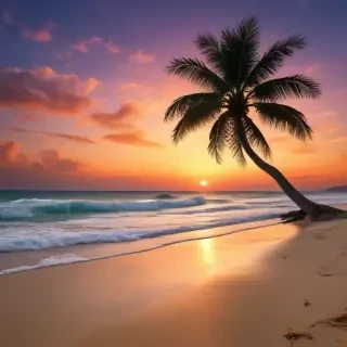 beach christmas wallpaper