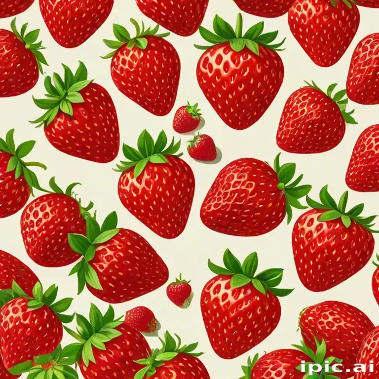 strawberry wallpaper iphone