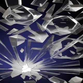 shattering glass png