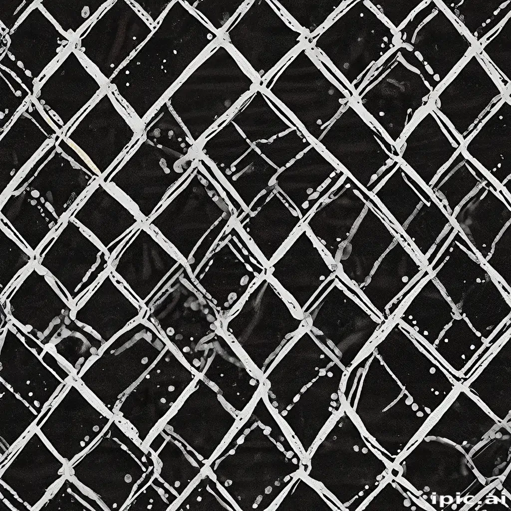 black with white pattern