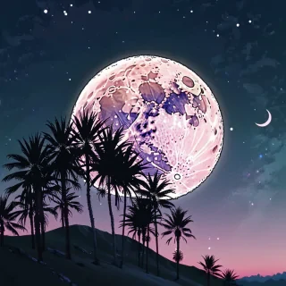 aesthetic moon wallpaper iphone